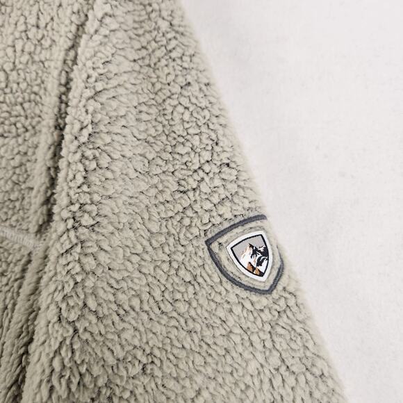 Kuhl Fleece Sweater WOMENS Sz XL Avalon Pullover Snap Hiking Long Sleeve Sherpa - Picture 7 of 16